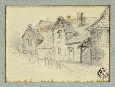 evler by Hendrik Pieter Koekkoek