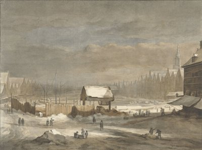 Kışın Damrak by Hendrik Pothoven