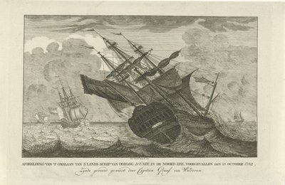Birlik gemisinin batması, 1782 Ülkenin savaş gemisi d