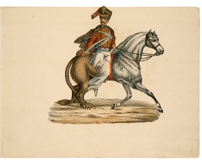 kafiyeli hareketli bir resimli kitap (1856) by Hendrik Scheeve