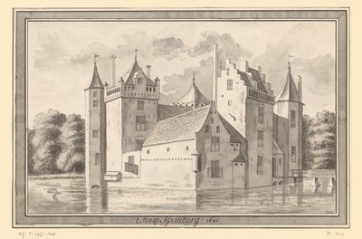 Heemskerk yakınlarındaki Assumburg Kalesi