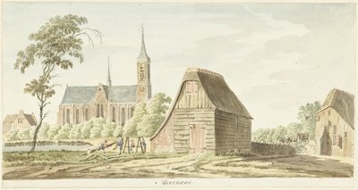 Hoornaar köyünün görünümü by Hendrik Tavenier