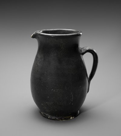 Sürahi, c. 1880-1905 (slip-sırlı çömlek) by Hendrik Voogd