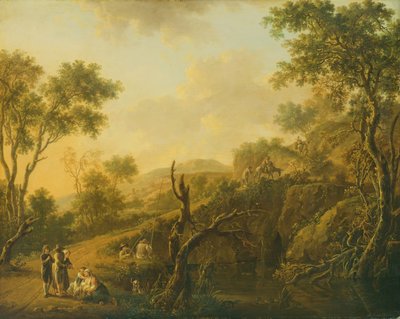 İtalyan Manzarası by Hendrik Willem Schweickardt