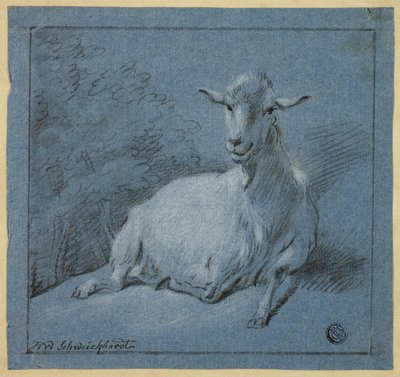 keçi by Hendrik Willem Schweickhardt