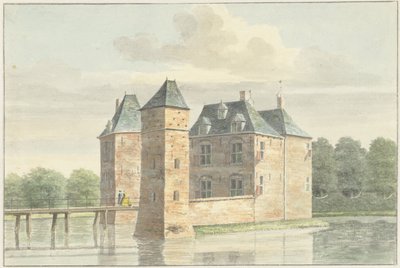 Doorn yakınlarındaki Moersbergen Kalesi by Hendrik de Winter