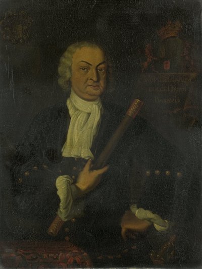 Hendrik Swaardcroon (1667-1728). Genel Vali (1718-25) by Hendrik van den Bosch (copy after)