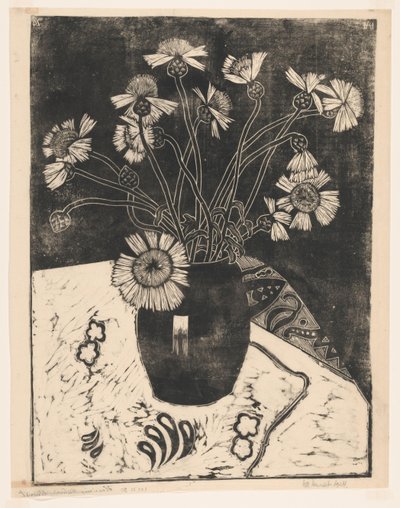Vazoda Çiçekler by Henk Henriët (signed by artist)