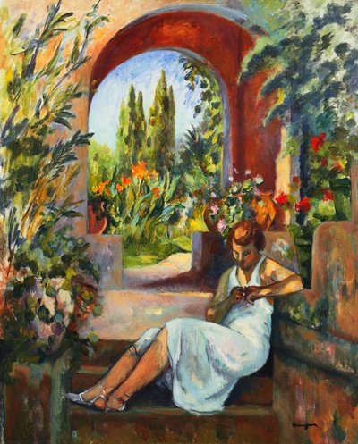 Kemer Altı Figür; Kasanın Altındaki Şekil by Henri Charles Manguin