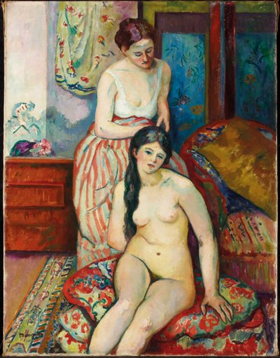 saç modeli by Henri Charles Manguin
