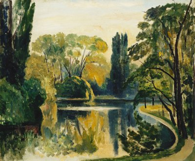 Saint-James Gölü, Bois de Boulogne by Henri Charles Manguin