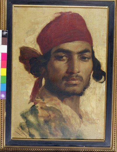 Gitano, Baş Çalışması by Henri Alexandre Georges Regnault