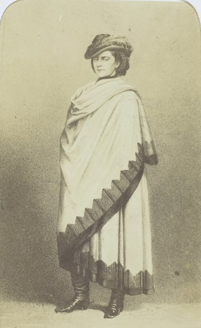 Napoli Eski Kraliçesi, 1860-69 by Henri Alexis Omer Tournier