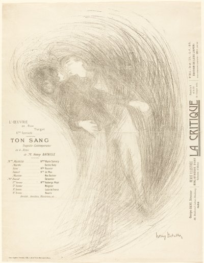 Ton Sang by Henri Bataille