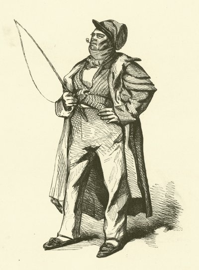 Coucou Sürücüsü (gravür) by Henri Bonaventure (after) Monnier