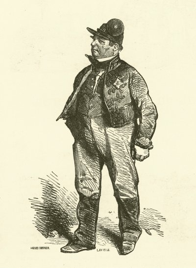 Çalışkanlık Şefi (gravür) by Henri Bonaventure (after) Monnier