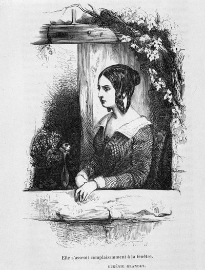 Eugénie Grandet penceresinde - Balzac