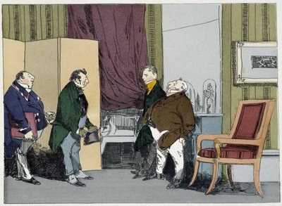 Artış talebi - Henri Monnier tarafından “” İdari adetlerde” by Henri Bonaventure Monnier