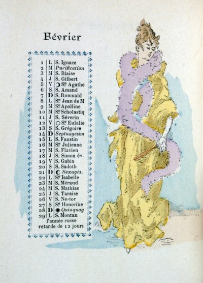 Şubat by Henri Boutet