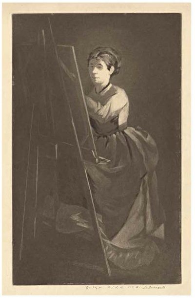 Şövalede – Sanatçı Jeanne Gonzalès