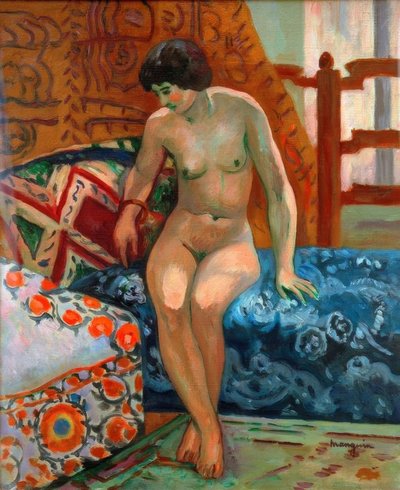 osmanlıda çıplak by Henri Charles Manguin