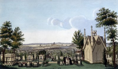 Père de Lachaise Mezarlığı - Courvoisier tarafından by Henri Courvoisier-Voisin
