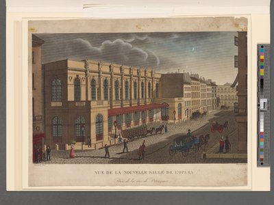 Rousseau tarafından oyulmuş, rue de Provence