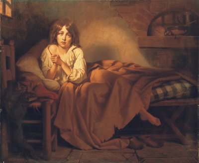 Dauphin Louis XVII, Tapınak Hapishanesinde, 1851 by Henri Decaisne