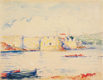 antibes by Henri-Edmond Cross