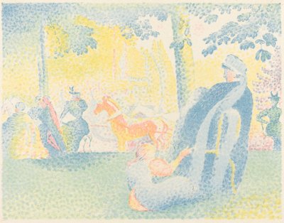 Parkta by Henri-Edmond Cross