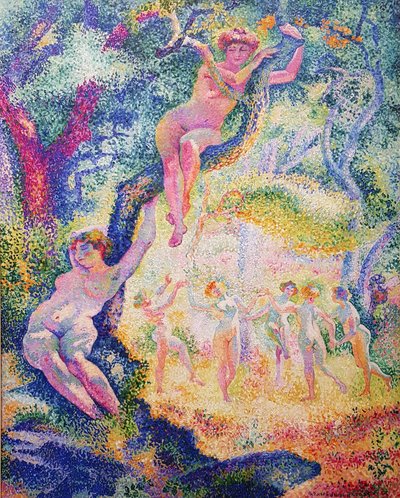 The Glade by Henri-Edmond Cross