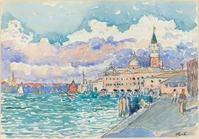 Venedik by Henri-Edmond Cross