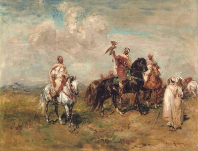 şahinciler by Henri Emilien Rousseau