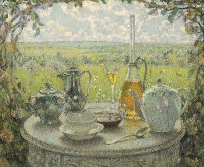Postempresyonizm: Tablo, Bahar, Le Sidaner, Henri (1862-1939) by Henri Eugene Augustin Le Sidaner