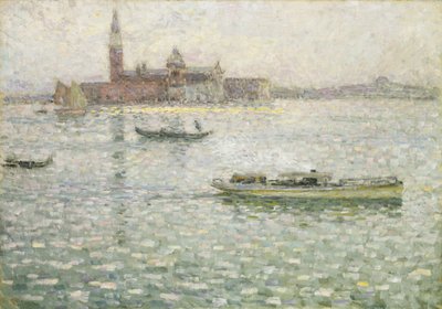 San Giorgio Maggiore, Venedik by Henri Eugene Augustin Le Sidaner