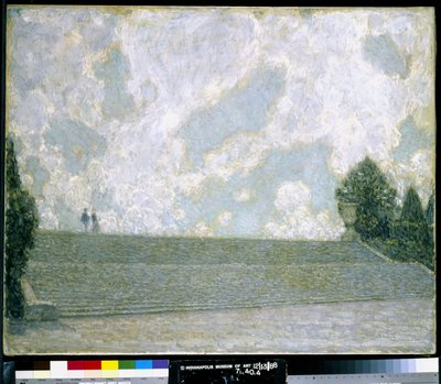 Versay Sarayı'nın Merdivenleri (Les Marches du Palais Versailles) (tuval üzerine yağlı boya) by Henri Eugene Augustin Le Sidaner