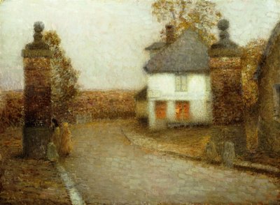 Sütunlar, Gerberoy; Sütunlar, Gerberoy by Henri Eugene Augustin Le Sidaner