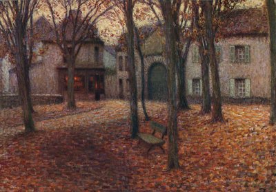 Sonbaharda Köy, c1915 by Henri Eugene Le Sidaner