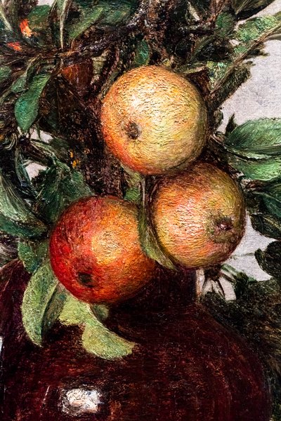 Meyveler, detay by Henri Fantin-Latour