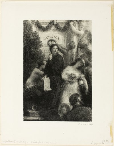 tanrılaştırma by Ignace Henri Jean Fantin Latour