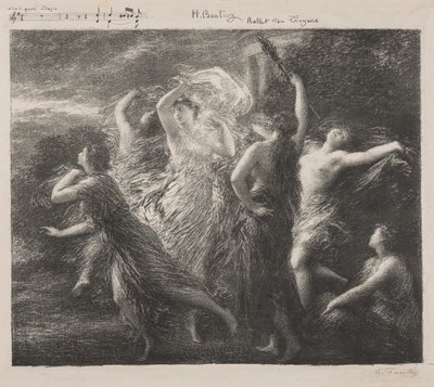 Bale du Troyons by Ignace Henri Jean Fantin Latour