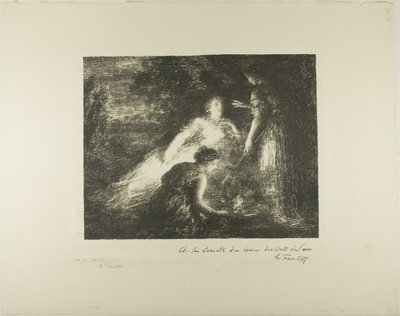Küfür by Ignace Henri Jean Fantin Latour