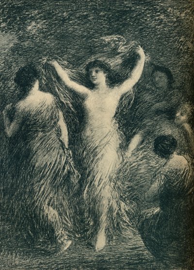 Dansçılar, c1900 by Ignace Henri Jean Fantin Latour