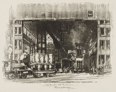 İngiliz Savaş Çalışması: Kutular, Büyük Kabukların Dökümü by Ignace Henri Jean Fantin-Latour