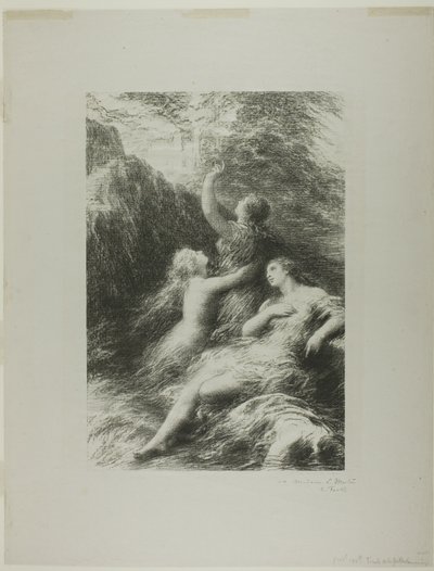 Tanrıların Alacakaranlığı Finali by Ignace Henri Jean Fantin Latour