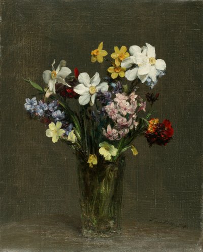 Vazoda Çiçekler by Henri Fantin Latour