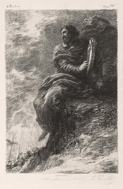 Dağlarda Harolde by Ignace Henri Jean Fantin Latour