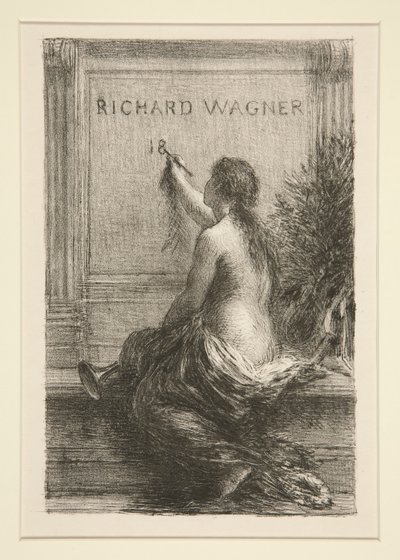 Ölümsüzlük? (Ölümsüzlük) by Ignace Henri Jean Fantin Latour