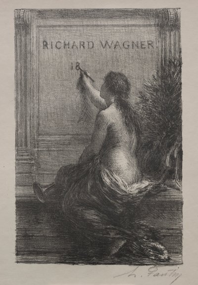 Ölümsüzlük by Ignace Henri Jean Fantin Latour