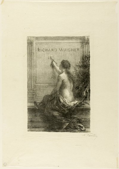 Ölümsüzlük by Ignace Henri Jean Fantin Latour